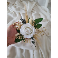 Beyaz Bohça Süsü, Nişan Tepsi Çiçeği