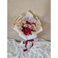 Kırmızı gül buketi/Sevgiliye Hediye küçük buket