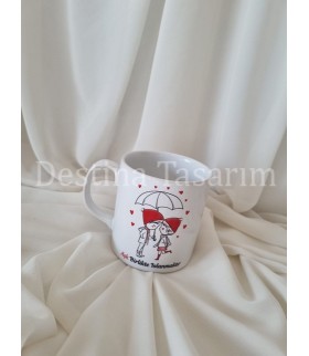Sevgiliye Hediye Kupa Bardak