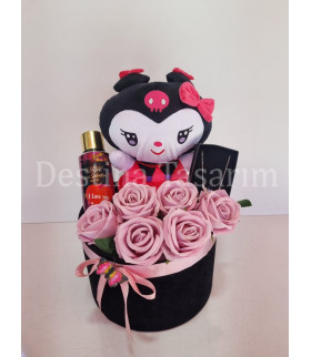 Kuromi Pembe Hediye Kutusu Seti 